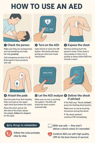 How to use an AED